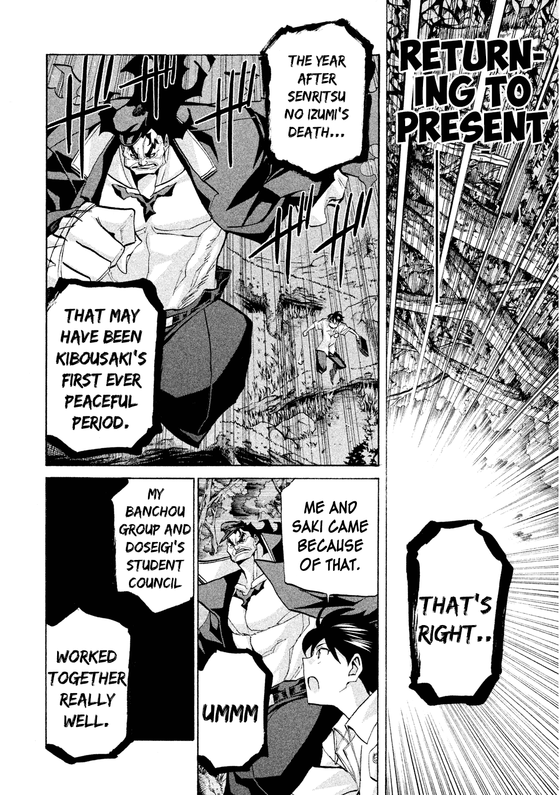 Sentou Hakai Gakuen Dangerosu Chapter 32 page 28 - Chapter 32: Takuya The Ultra-Righteous