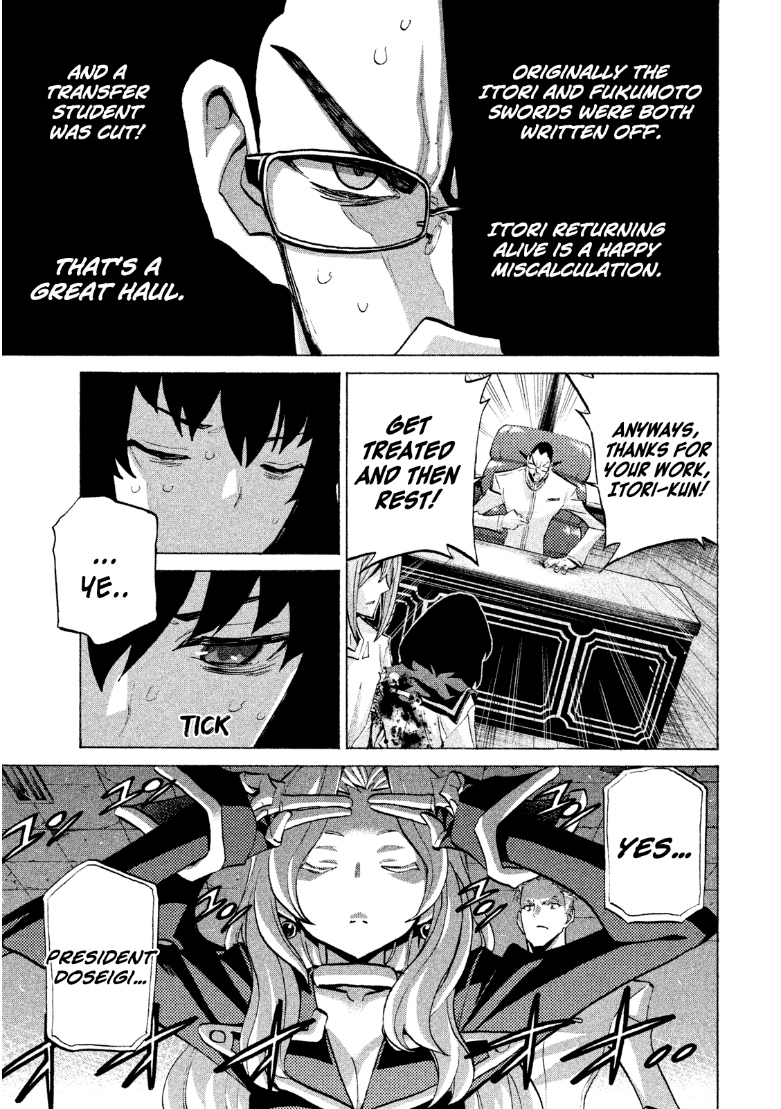 Sentou Hakai Gakuen Dangerosu Chapter 32 page 31 - Chapter 32: Takuya The Ultra-Righteous
