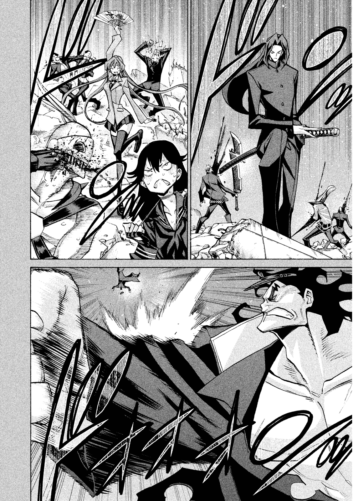 Sentou Hakai Gakuen Dangerosu Chapter 32 page 8 - Chapter 32: Takuya The Ultra-Righteous