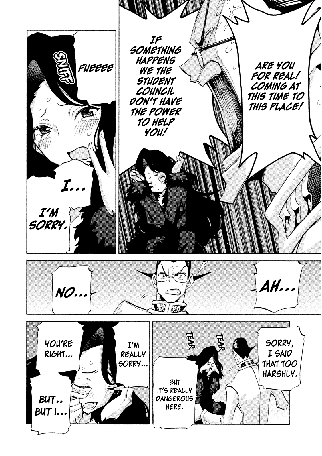Sentou Hakai Gakuen Dangerosu Chapter 33 page 14 - Chapter 33: Majin Squad