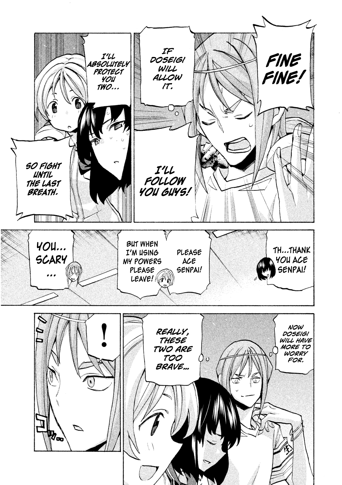 Sentou Hakai Gakuen Dangerosu Chapter 33 page 23 - Chapter 33: Majin Squad