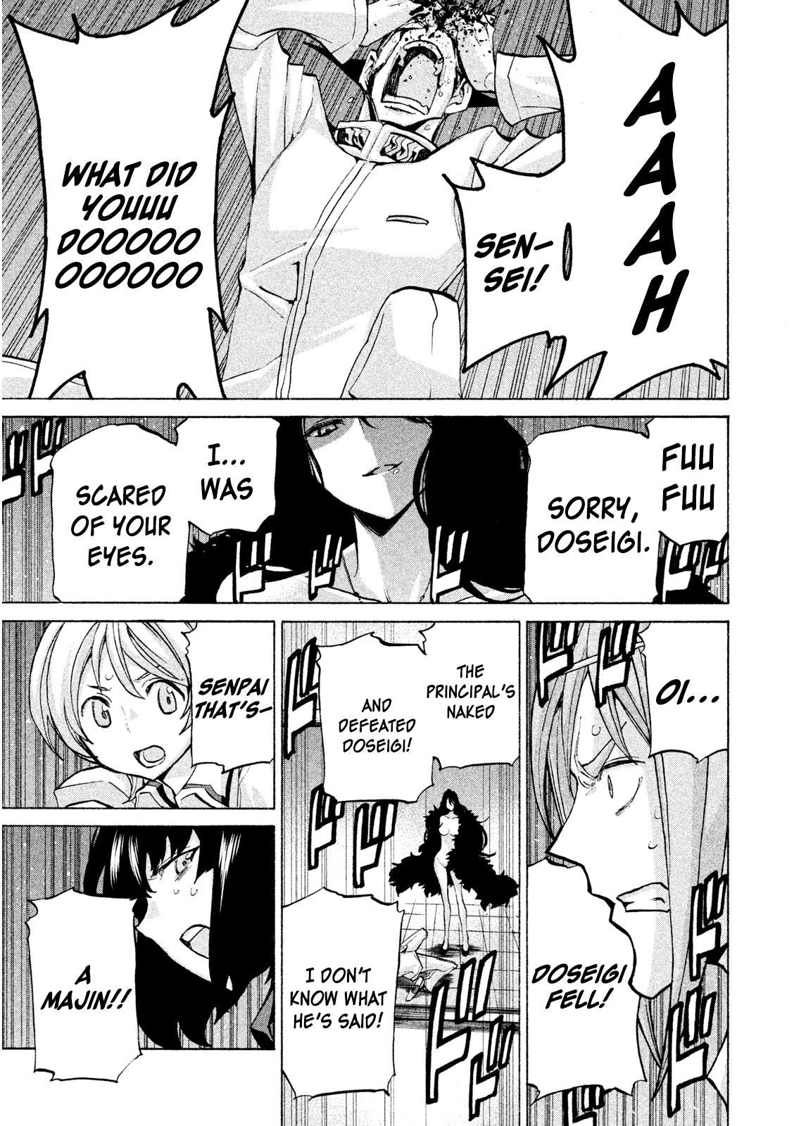 Sentou Hakai Gakuen Dangerosu Chapter 33 page 29 - Chapter 33: Majin Squad