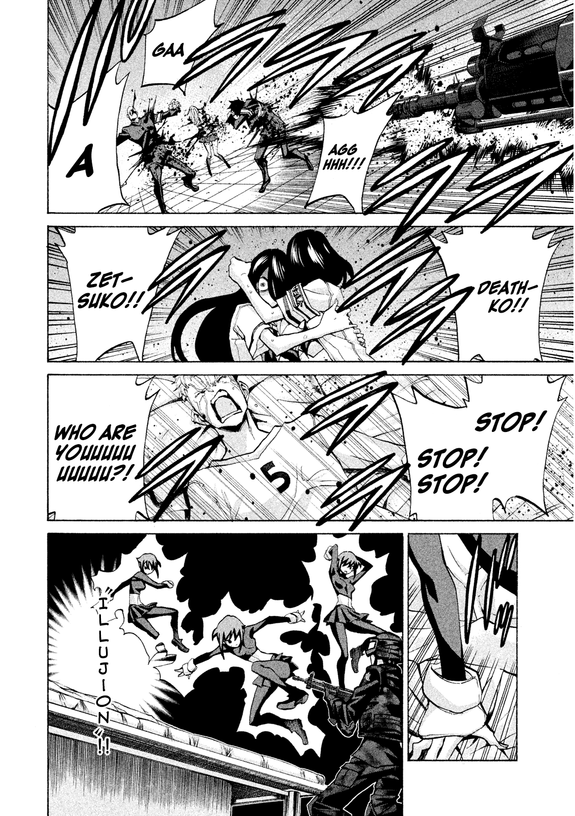 Sentou Hakai Gakuen Dangerosu Chapter 33 page 36 - Chapter 33: Majin Squad