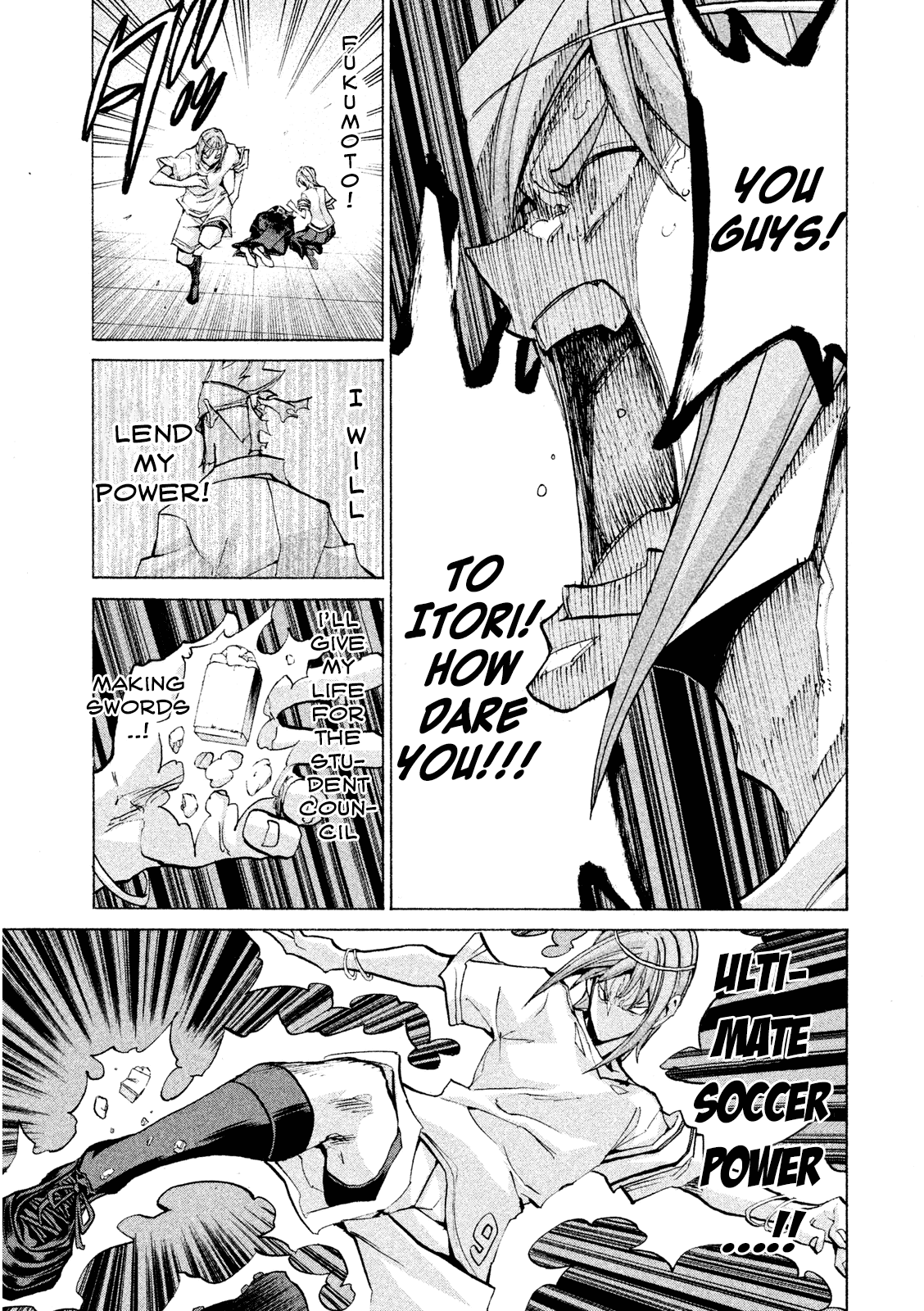 Sentou Hakai Gakuen Dangerosu Chapter 33 page 37 - Chapter 33: Majin Squad