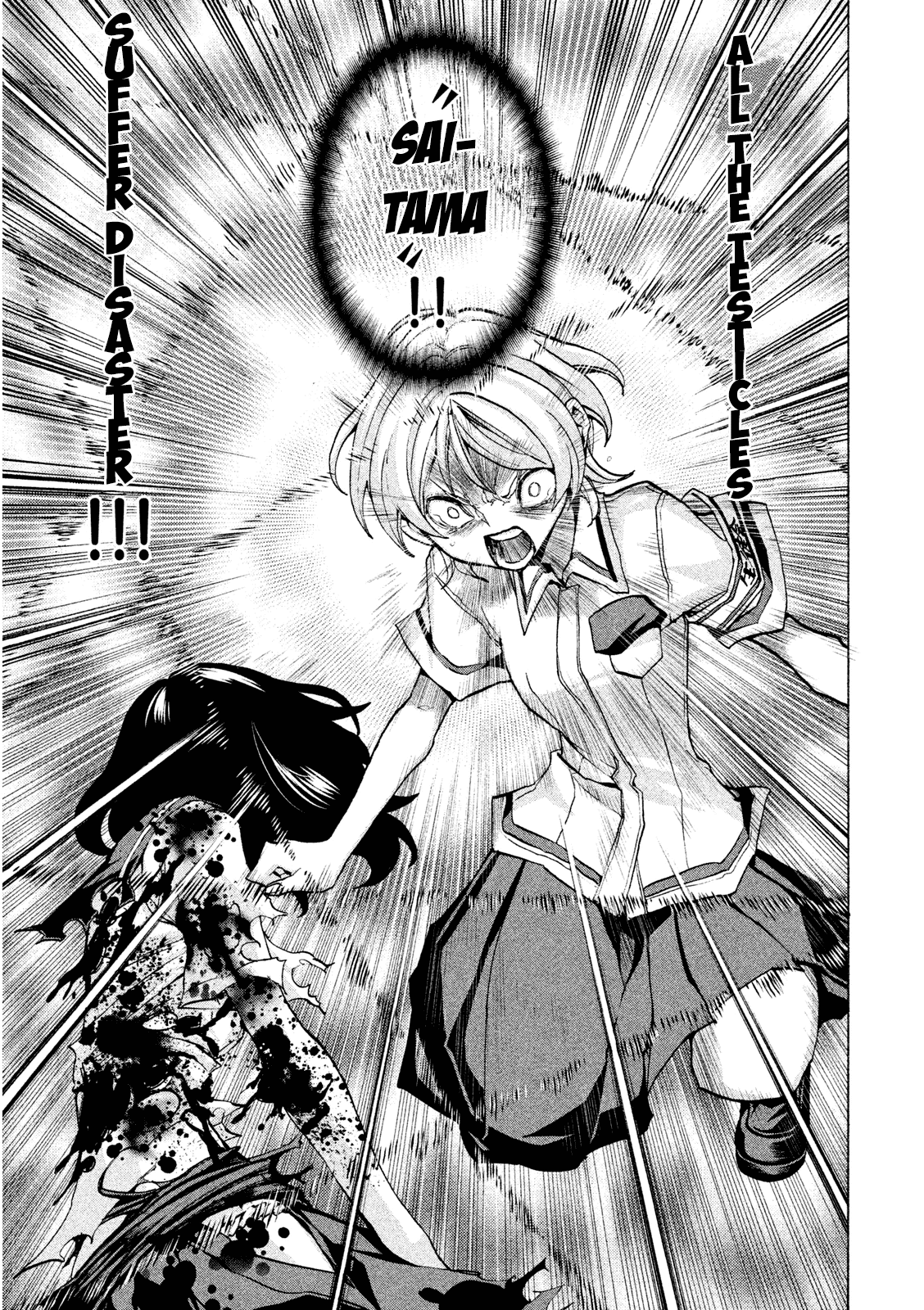 Sentou Hakai Gakuen Dangerosu Chapter 33 page 41 - Chapter 33: Majin Squad
