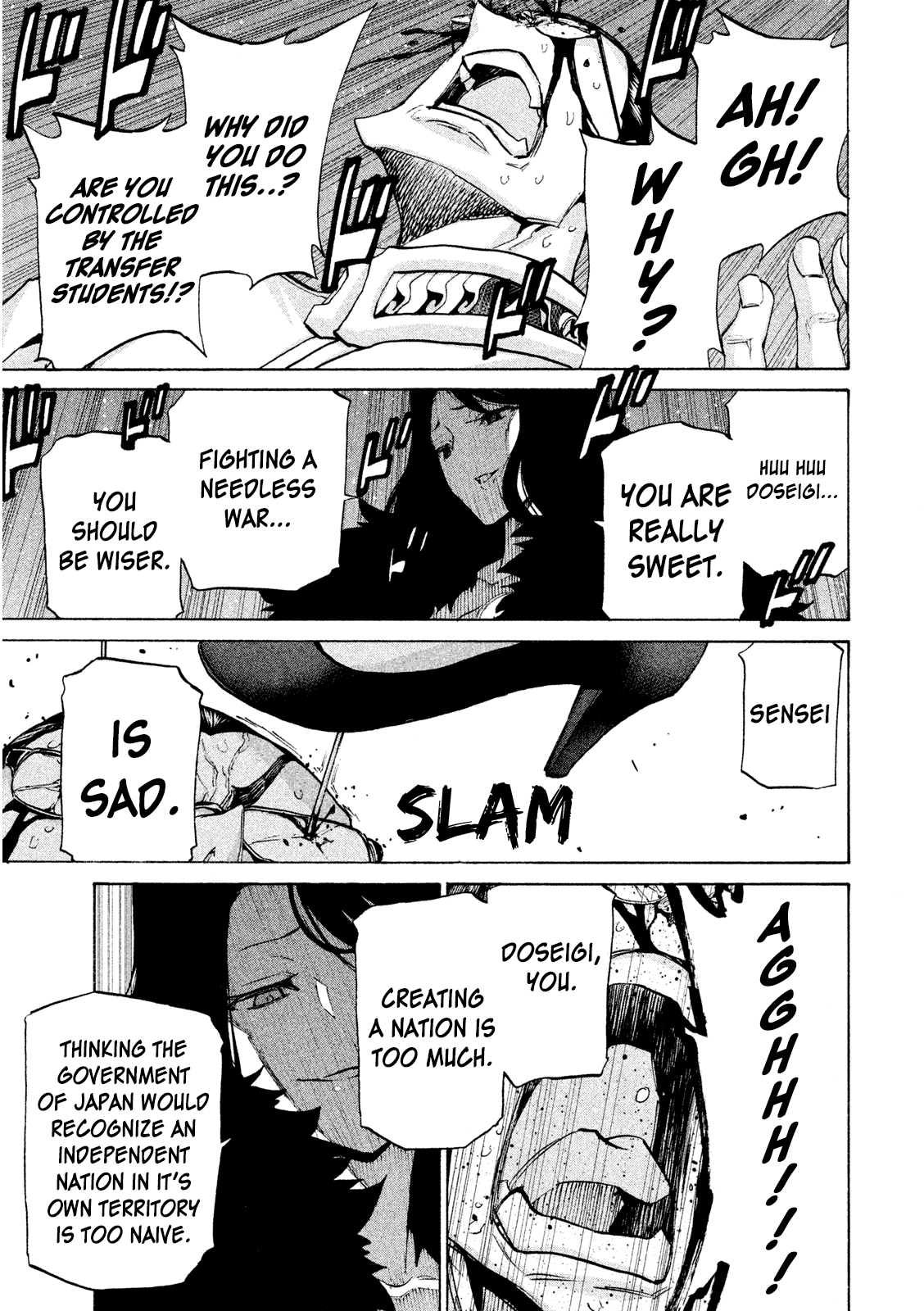 Sentou Hakai Gakuen Dangerosu Chapter 33 page 43 - Chapter 33: Majin Squad