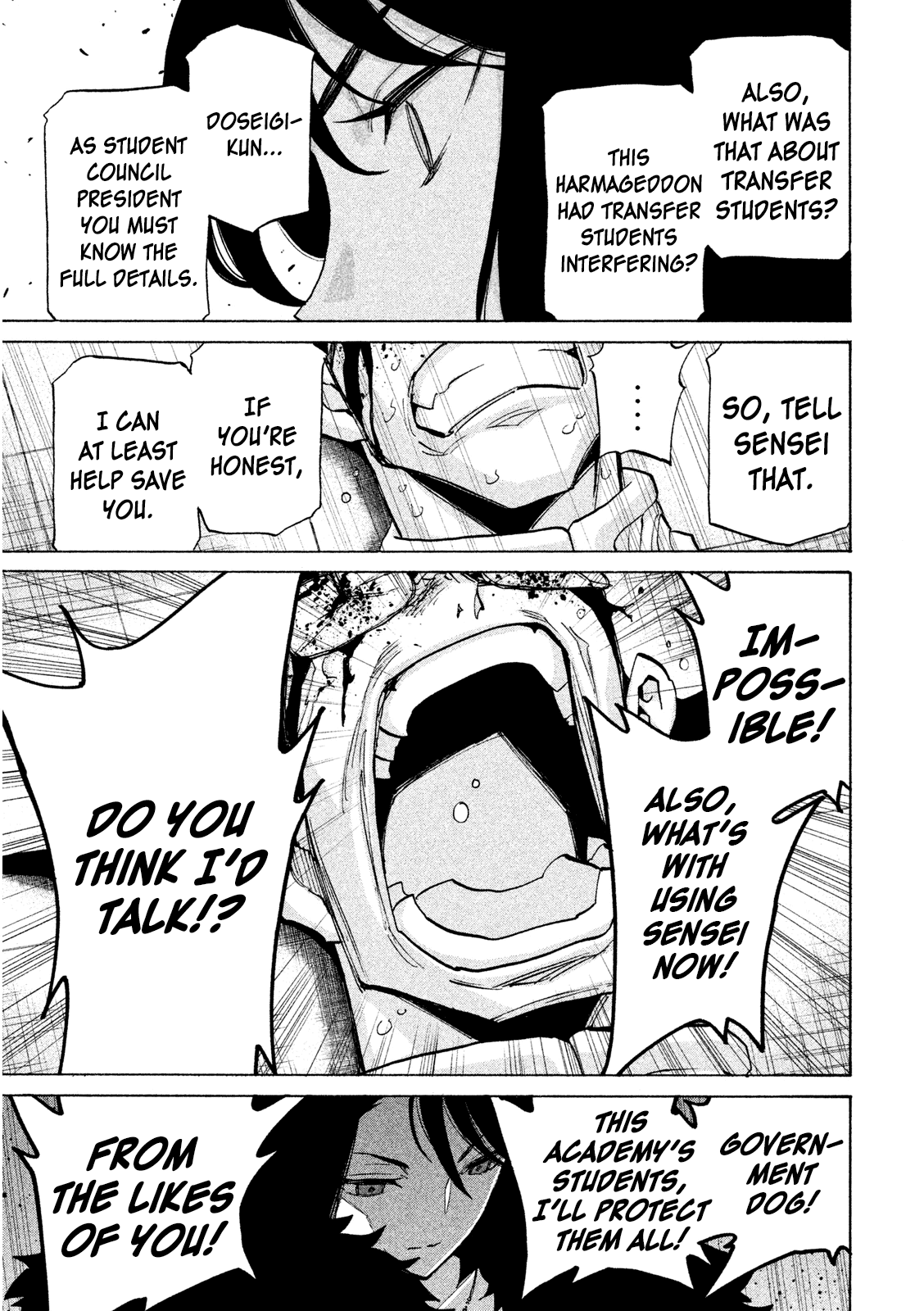 Sentou Hakai Gakuen Dangerosu Chapter 34 page 29 - Chapter 34: Kurokawa Mei
