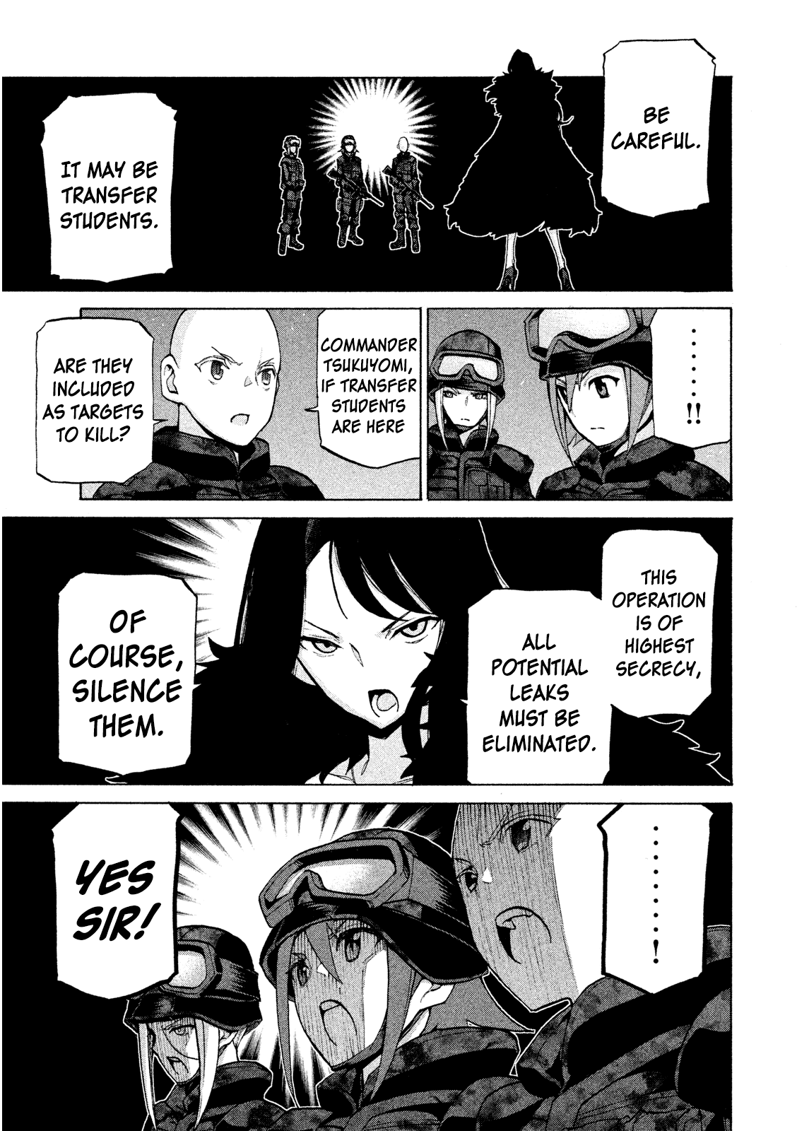 Sentou Hakai Gakuen Dangerosu Chapter 34 page 37 - Chapter 34: Kurokawa Mei