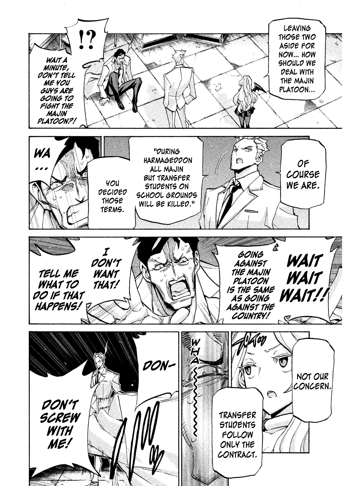 Sentou Hakai Gakuen Dangerosu Chapter 35 page 10 - Chapter 35: A Battle Without Honor or Humanity, Part One