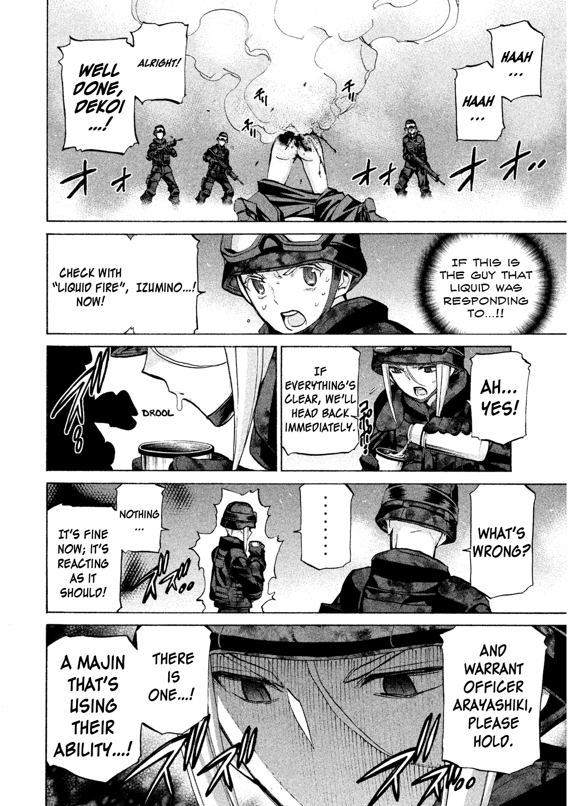 Sentou Hakai Gakuen Dangerosu Chapter 35 page 26 - Chapter 35: A Battle Without Honor or Humanity, Part One