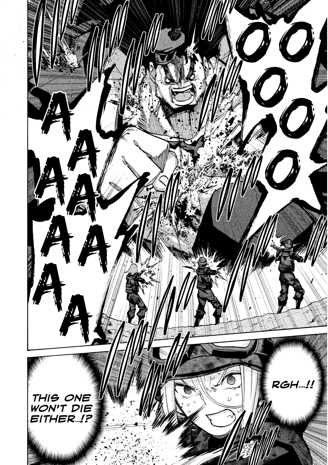 Sentou Hakai Gakuen Dangerosu Chapter 35 page 34 - Chapter 35: A Battle Without Honor or Humanity, Part One