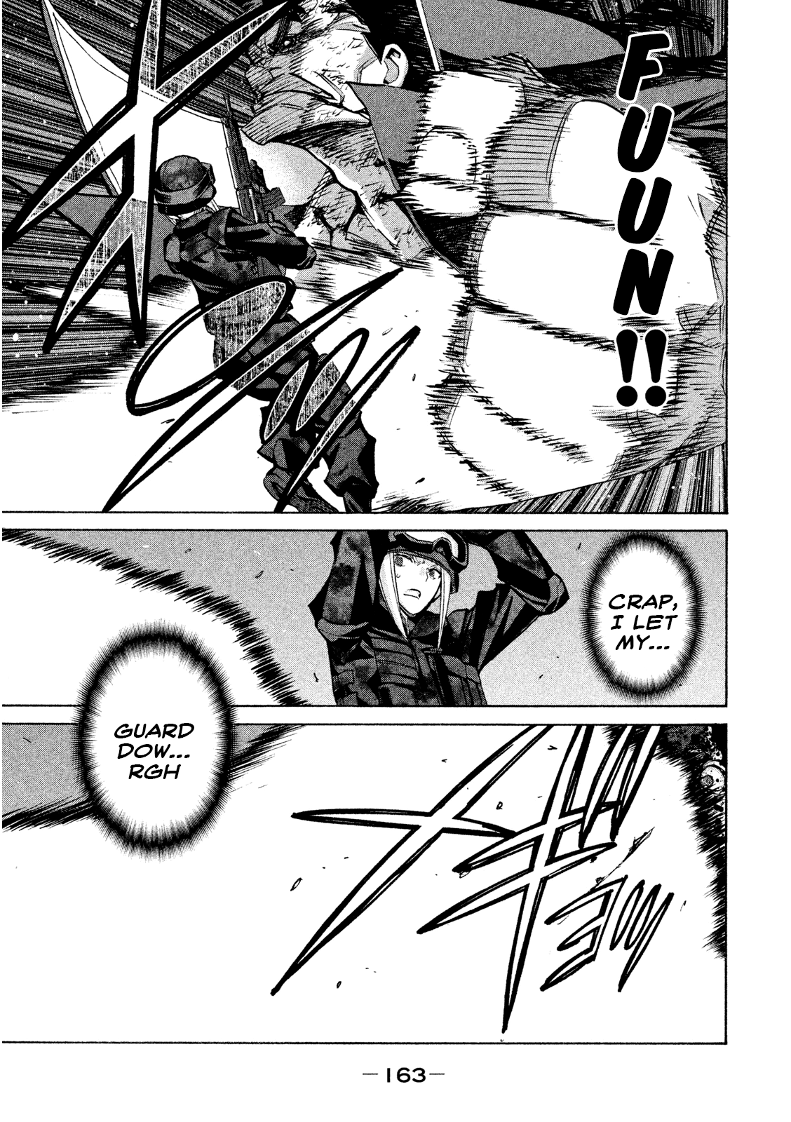 Sentou Hakai Gakuen Dangerosu Chapter 35 page 35 - Chapter 35: A Battle Without Honor or Humanity, Part One