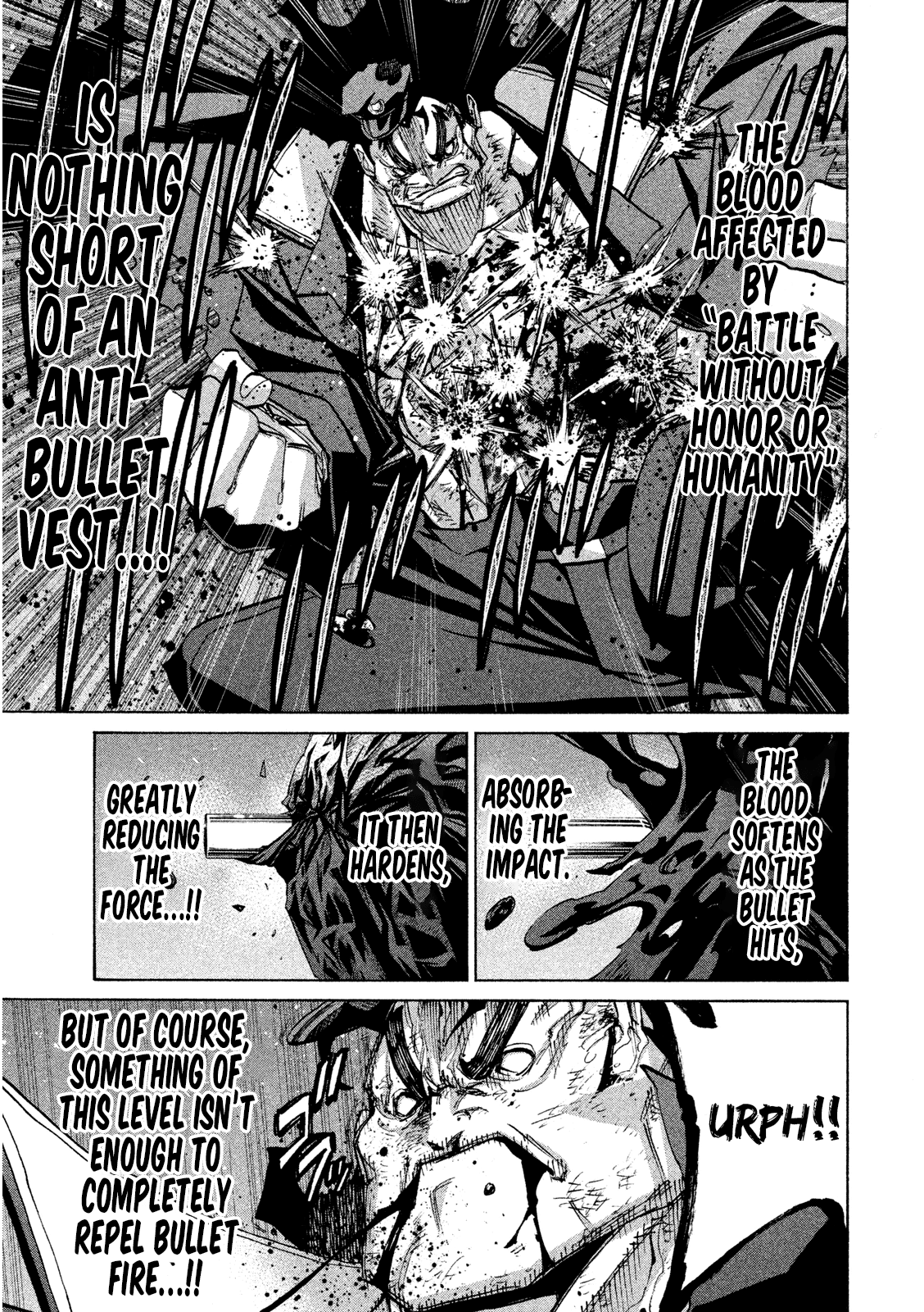 Sentou Hakai Gakuen Dangerosu Chapter 35 page 37 - Chapter 35: A Battle Without Honor or Humanity, Part One