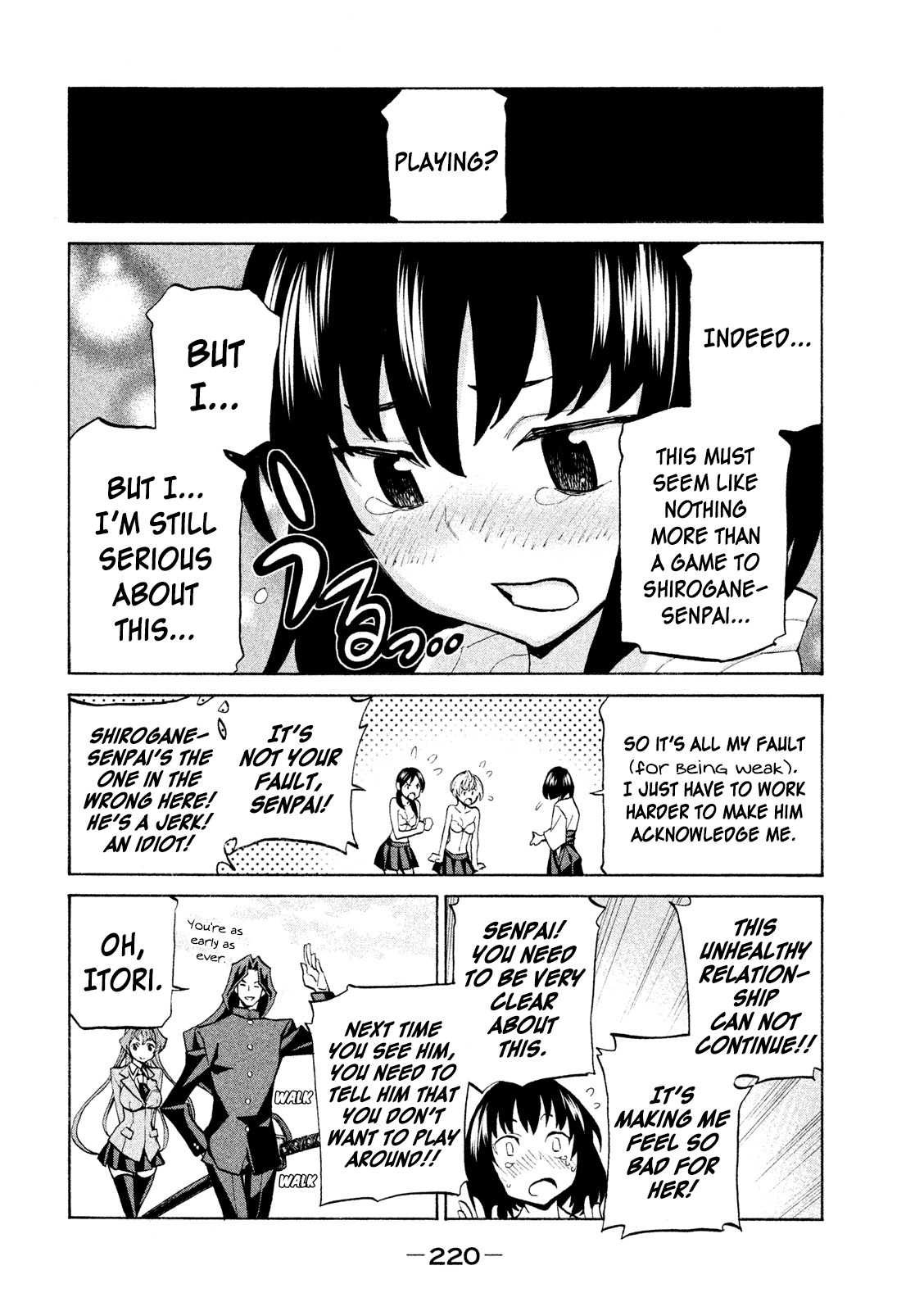 Sentou Hakai Gakuen Dangerosu Chapter 36.5 page 11 - Chapter 36.5: Itori Tachi - The Learning Time of the Year