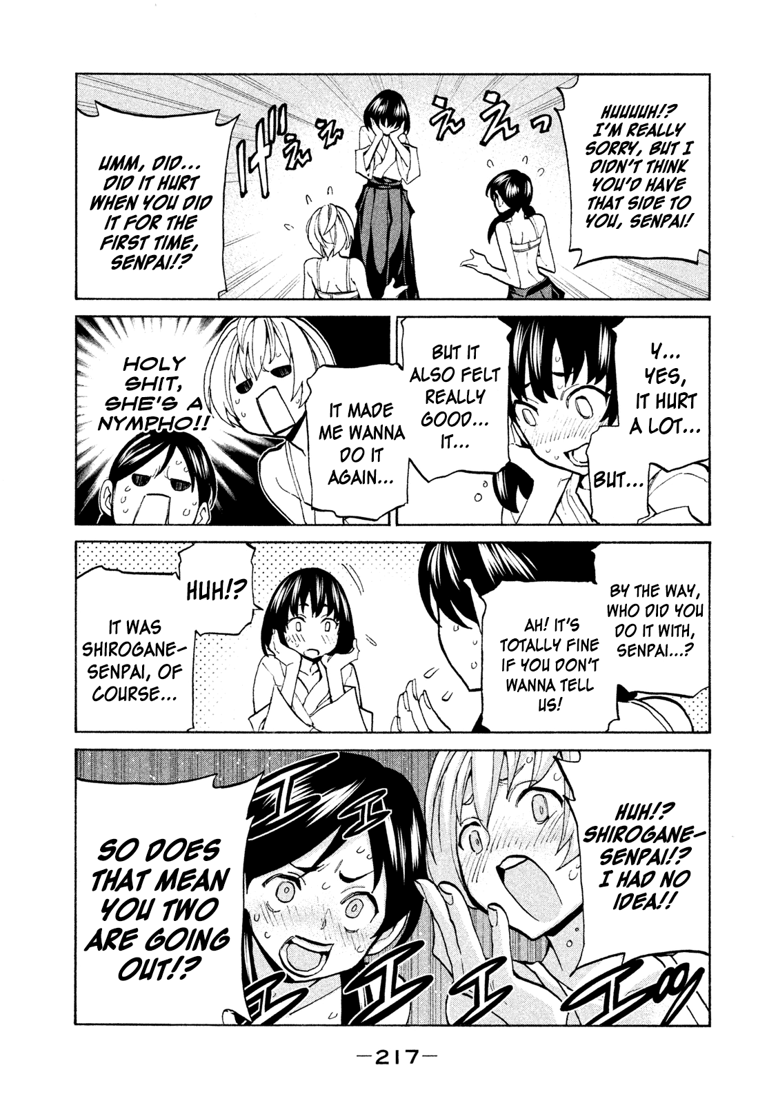 Sentou Hakai Gakuen Dangerosu Chapter 36.5 page 8 - Chapter 36.5: Itori Tachi - The Learning Time of the Year