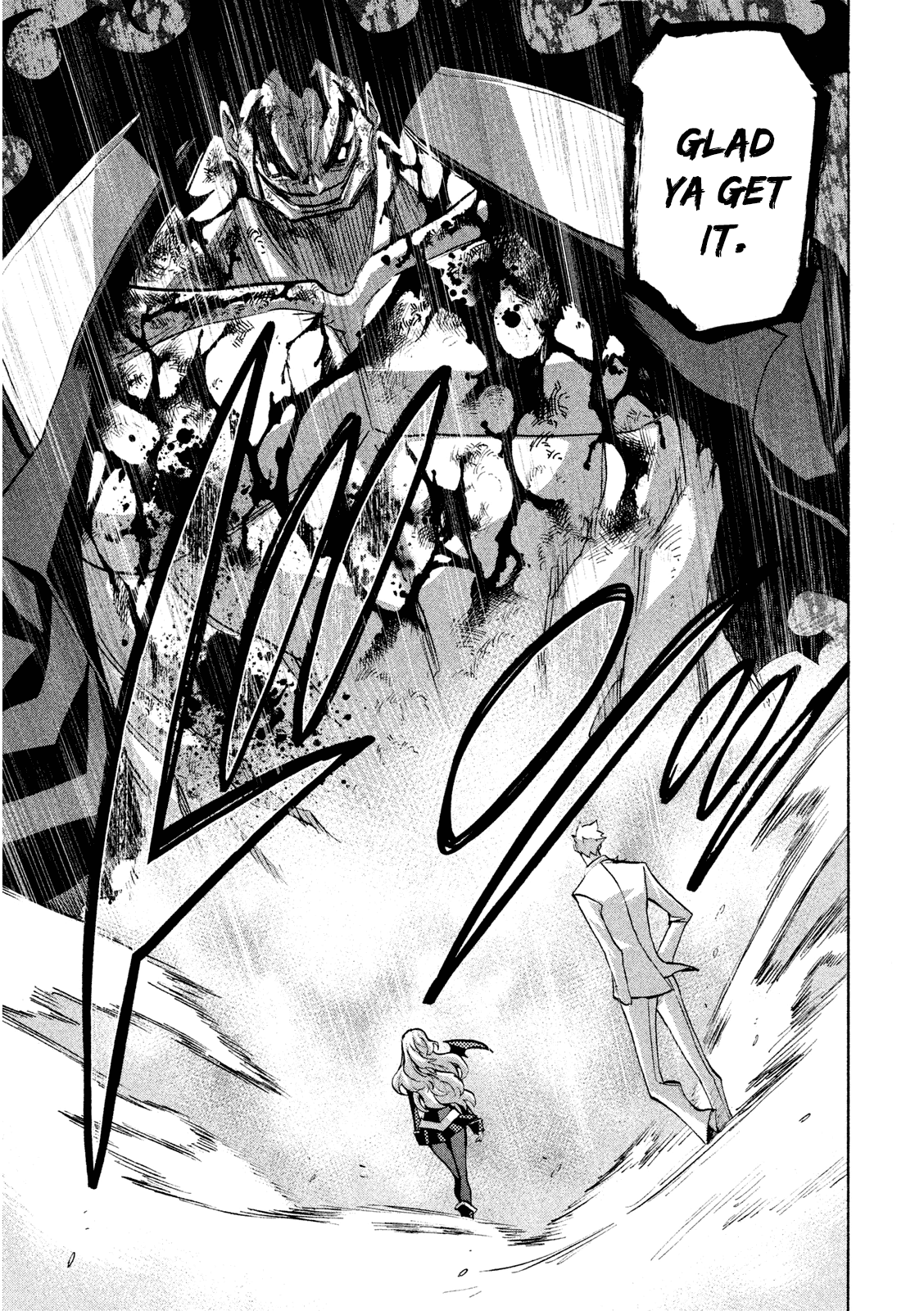 Sentou Hakai Gakuen Dangerosu Chapter 36 page 11 - Chapter 36: A Battle Without Honor or Humanity, Part 2