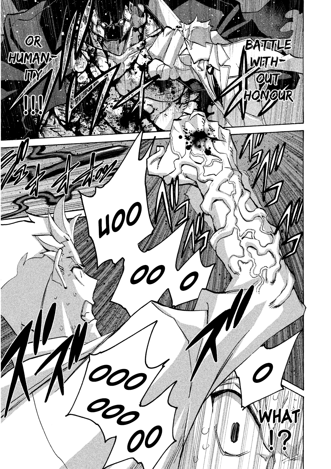 Sentou Hakai Gakuen Dangerosu Chapter 36 page 20 - Chapter 36: A Battle Without Honor or Humanity, Part 2