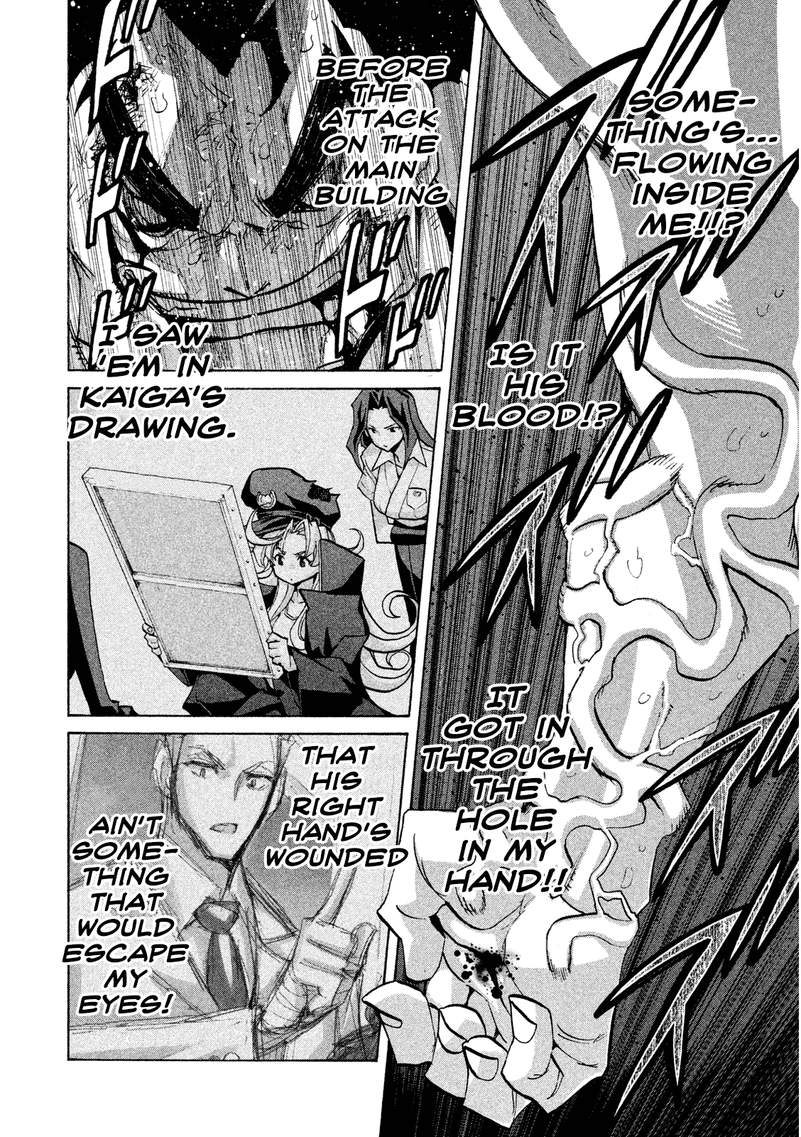 Sentou Hakai Gakuen Dangerosu Chapter 36 page 21 - Chapter 36: A Battle Without Honor or Humanity, Part 2