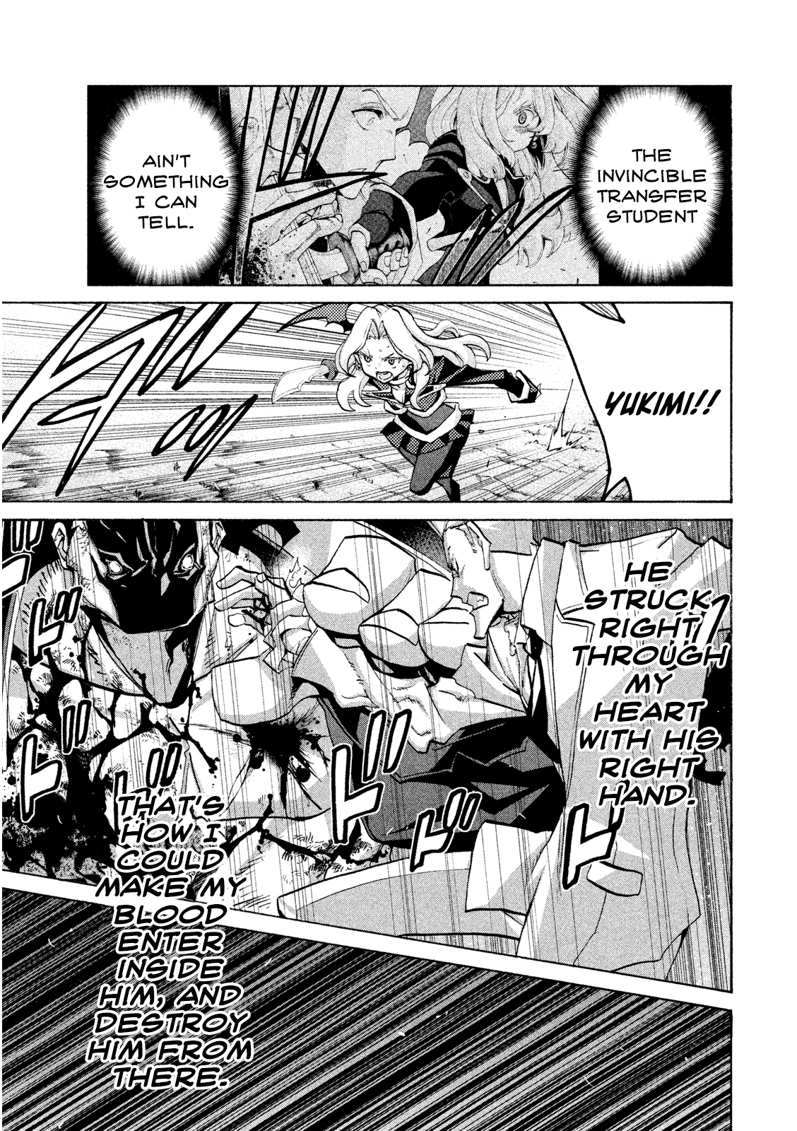 Sentou Hakai Gakuen Dangerosu Chapter 36 page 22 - Chapter 36: A Battle Without Honor or Humanity, Part 2