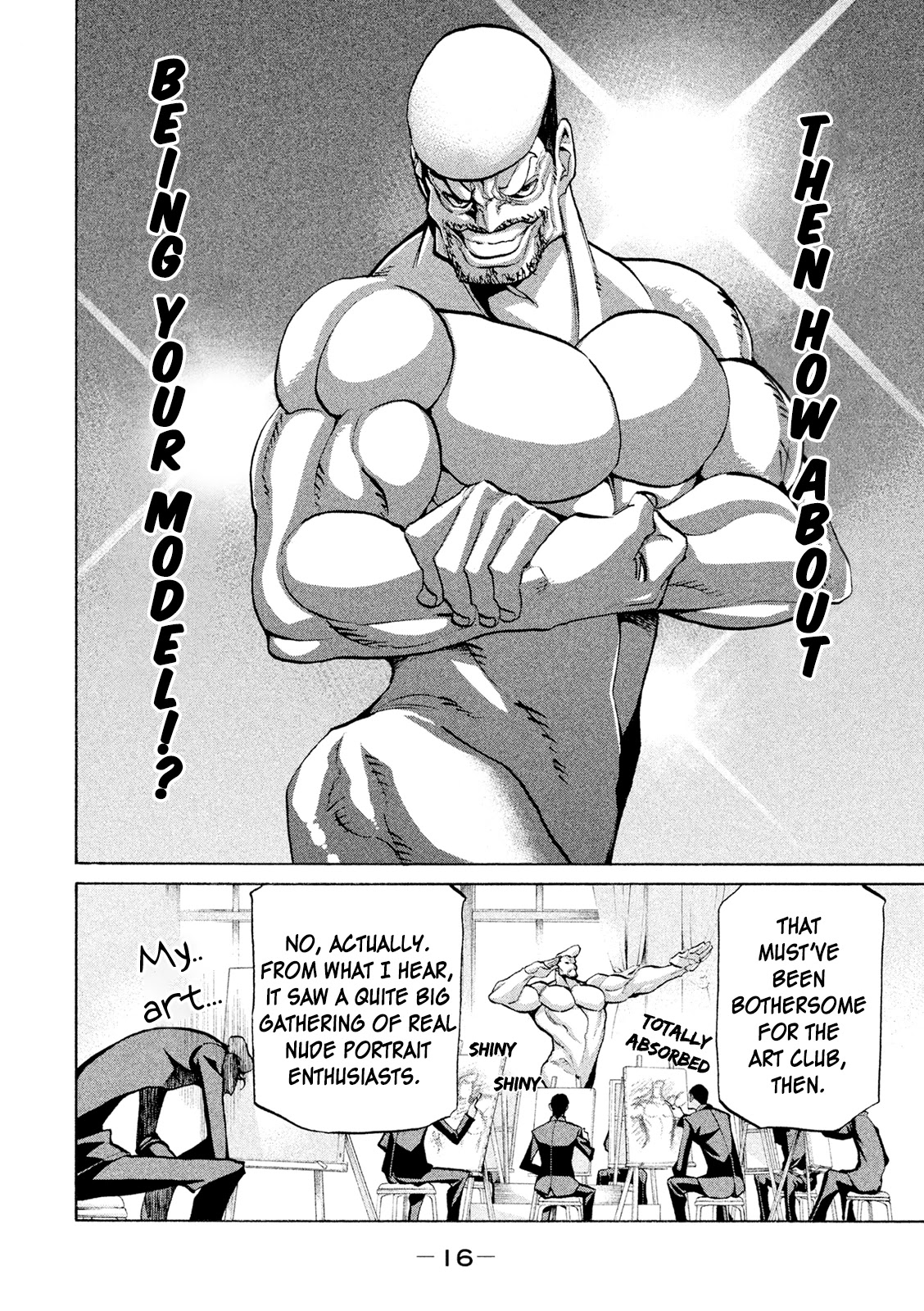 Sentou Hakai Gakuen Dangerosu Chapter 37 page 14 - Chapter 37: Kibousaki School Festival