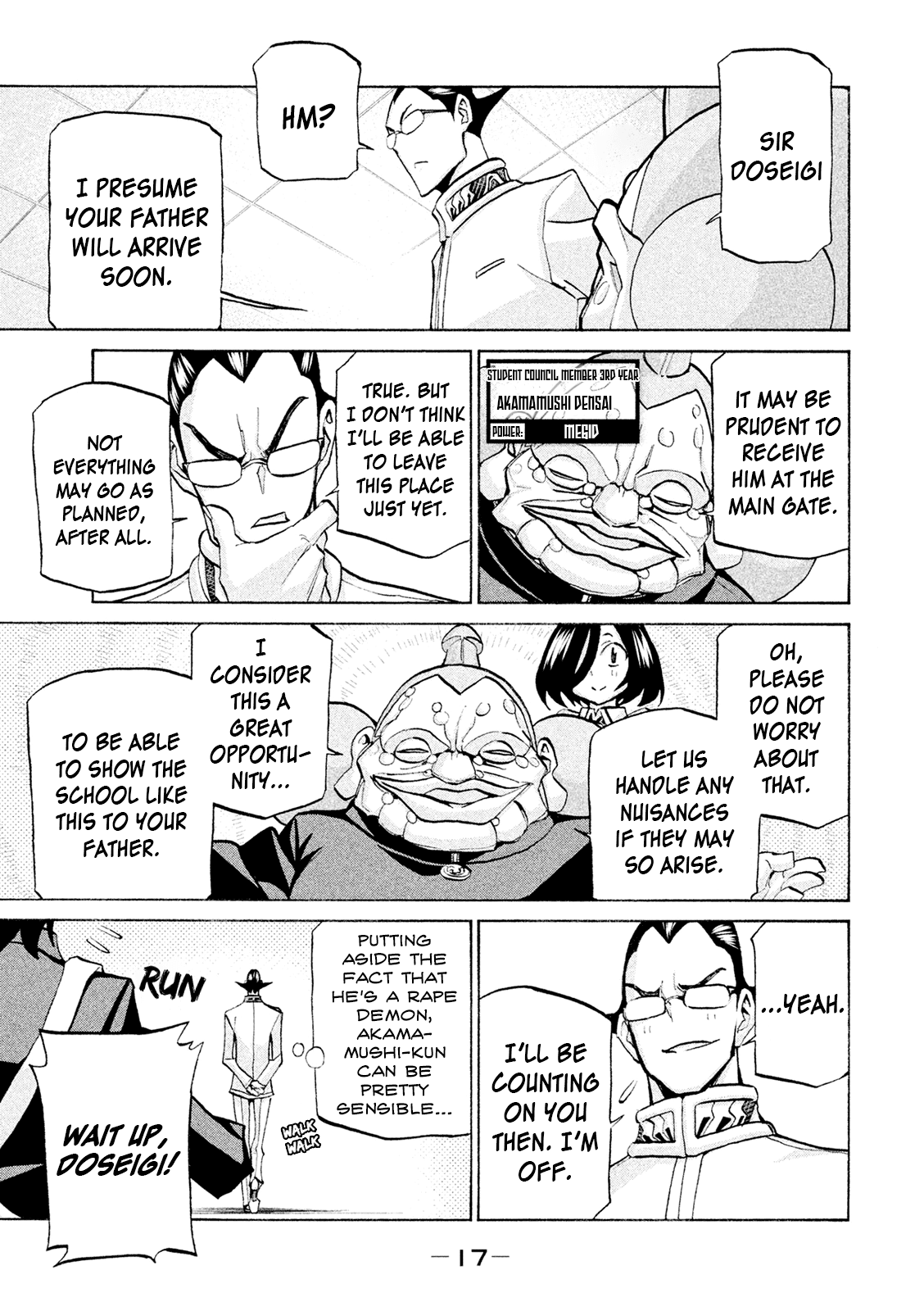 Sentou Hakai Gakuen Dangerosu Chapter 37 page 15 - Chapter 37: Kibousaki School Festival