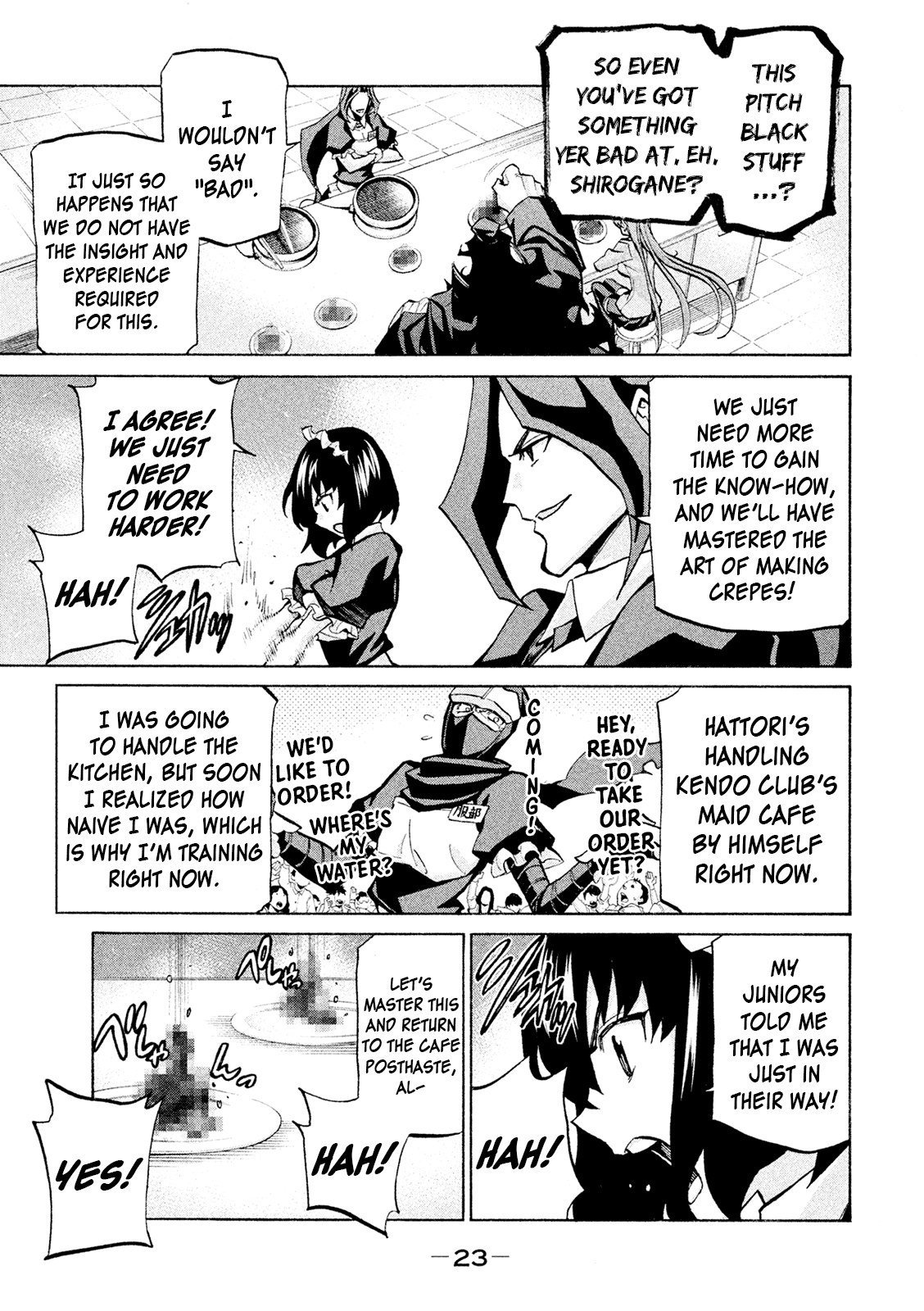 Sentou Hakai Gakuen Dangerosu Chapter 37 page 21 - Chapter 37: Kibousaki School Festival