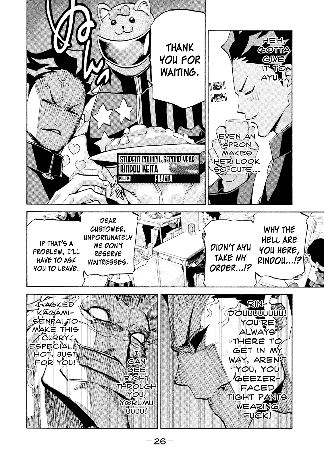 Sentou Hakai Gakuen Dangerosu Chapter 37 page 24 - Chapter 37: Kibousaki School Festival