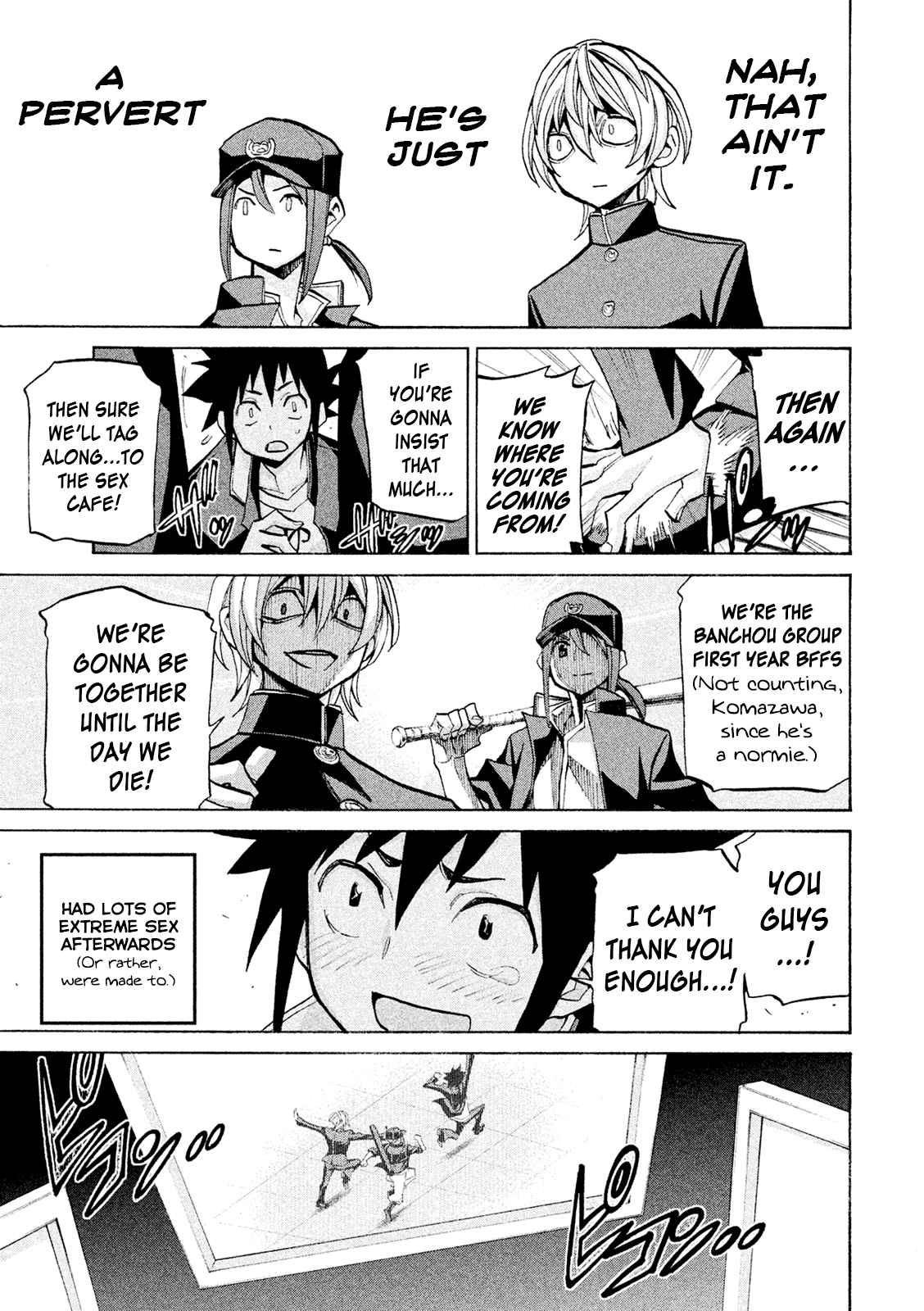 Sentou Hakai Gakuen Dangerosu Chapter 37 page 27 - Chapter 37: Kibousaki School Festival