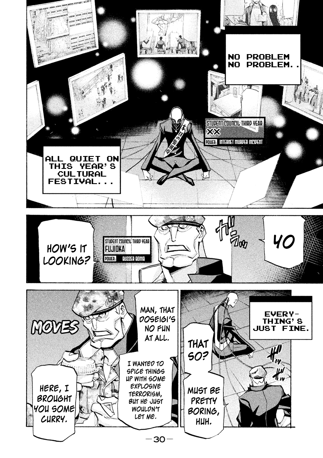 Sentou Hakai Gakuen Dangerosu Chapter 37 page 28 - Chapter 37: Kibousaki School Festival