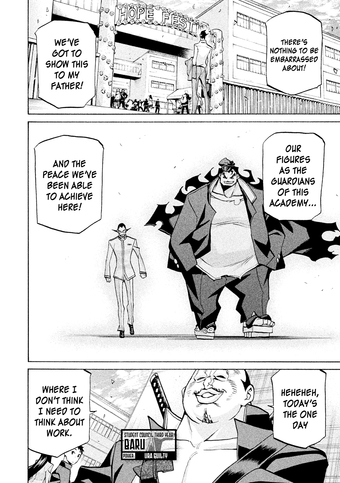 Sentou Hakai Gakuen Dangerosu Chapter 37 page 34 - Chapter 37: Kibousaki School Festival