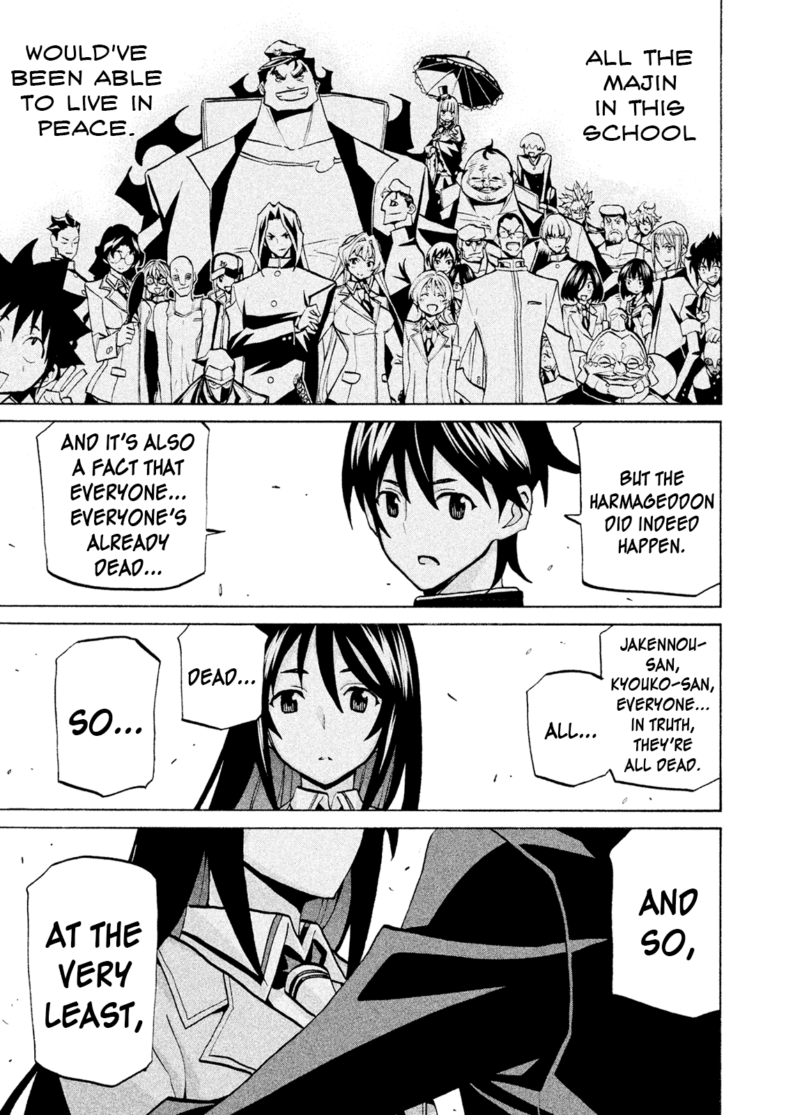 Sentou Hakai Gakuen Dangerosu Chapter 37 page 37 - Chapter 37: Kibousaki School Festival