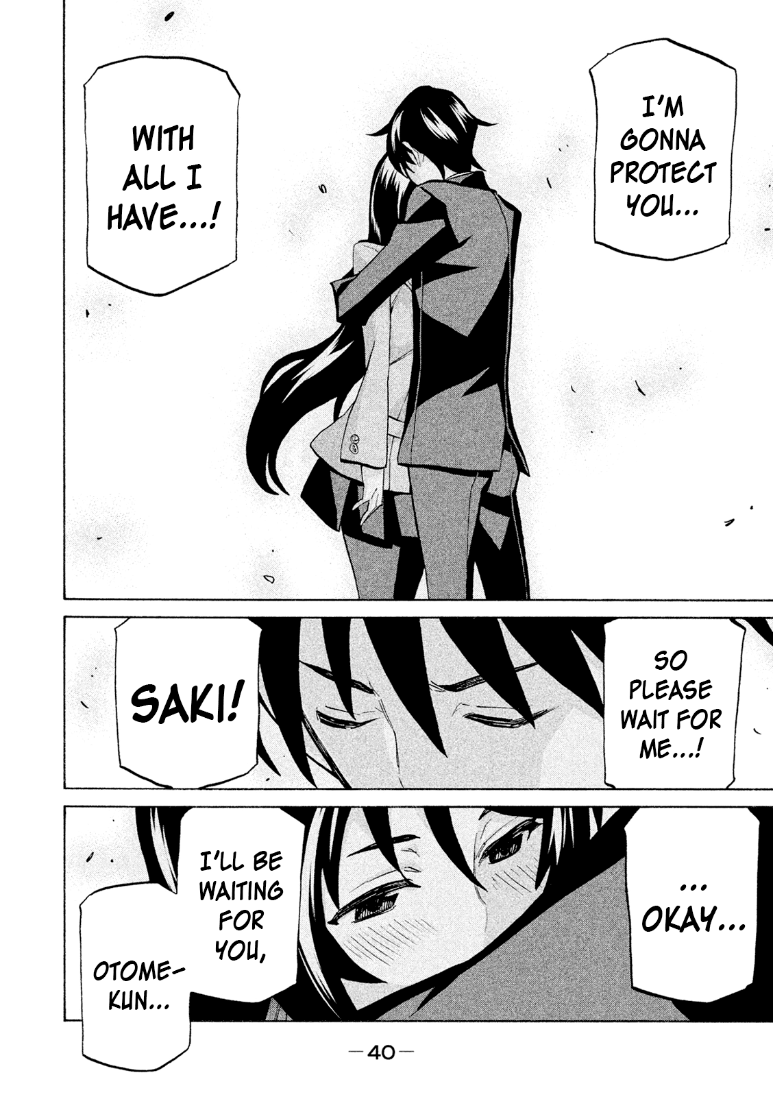 Sentou Hakai Gakuen Dangerosu Chapter 37 page 38 - Chapter 37: Kibousaki School Festival