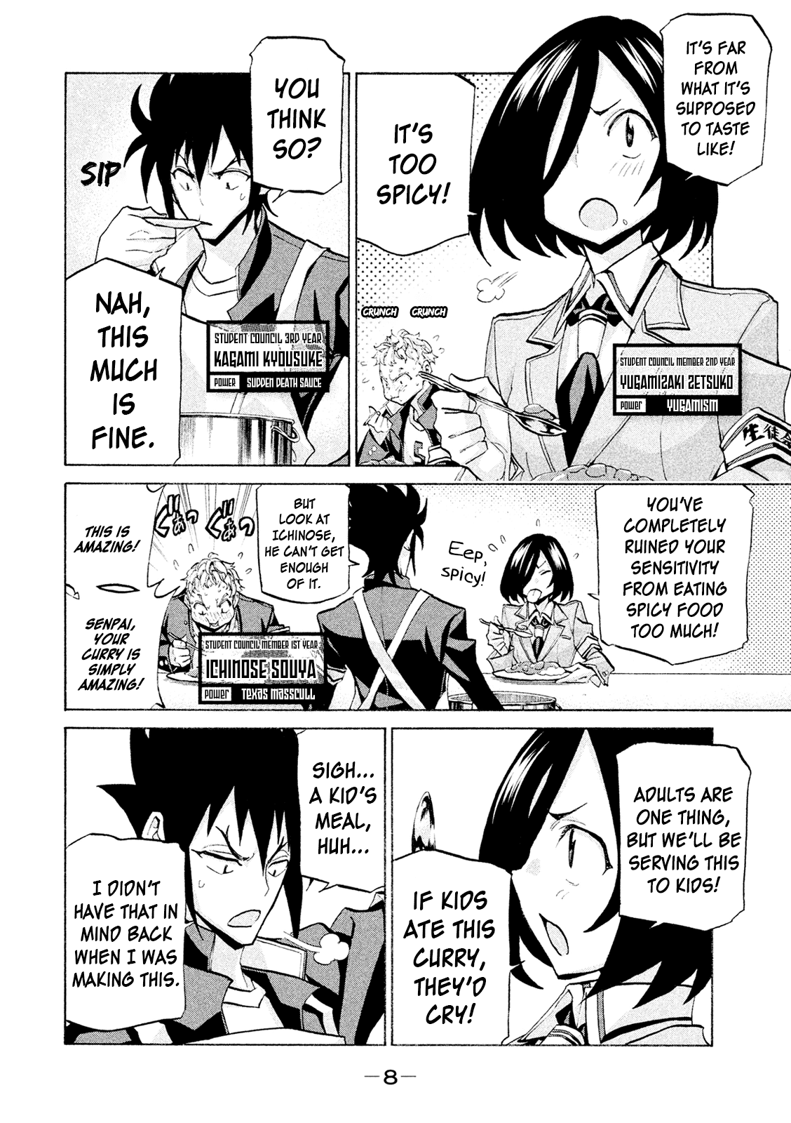 Sentou Hakai Gakuen Dangerosu Chapter 37 page 6 - Chapter 37: Kibousaki School Festival