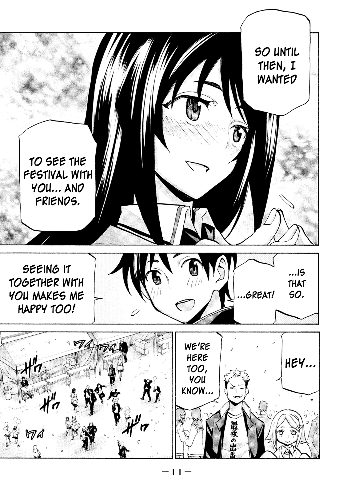 Sentou Hakai Gakuen Dangerosu Chapter 37 page 9 - Chapter 37: Kibousaki School Festival