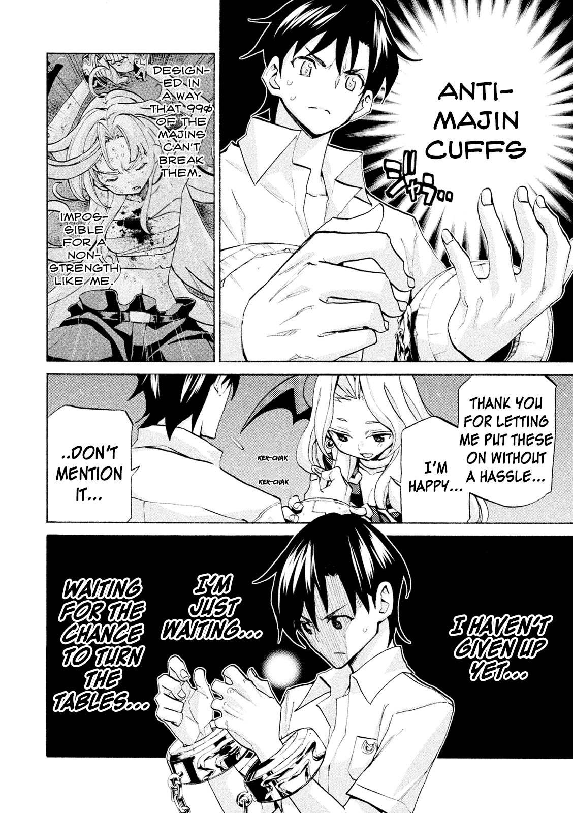 Sentou Hakai Gakuen Dangerosu Chapter 38 page 2 - Chapter 38: Trinity