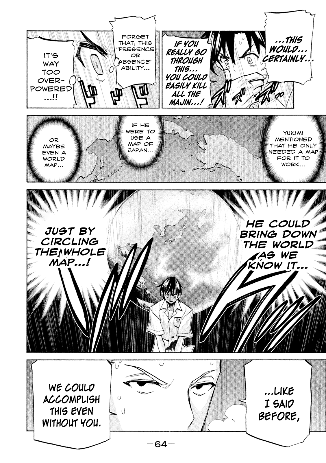 Sentou Hakai Gakuen Dangerosu Chapter 38 page 20 - Chapter 38: Trinity