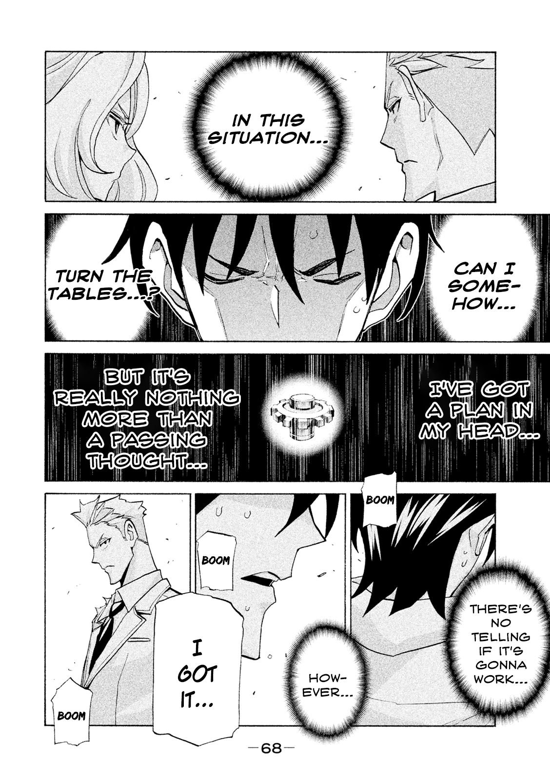 Sentou Hakai Gakuen Dangerosu Chapter 38 page 24 - Chapter 38: Trinity