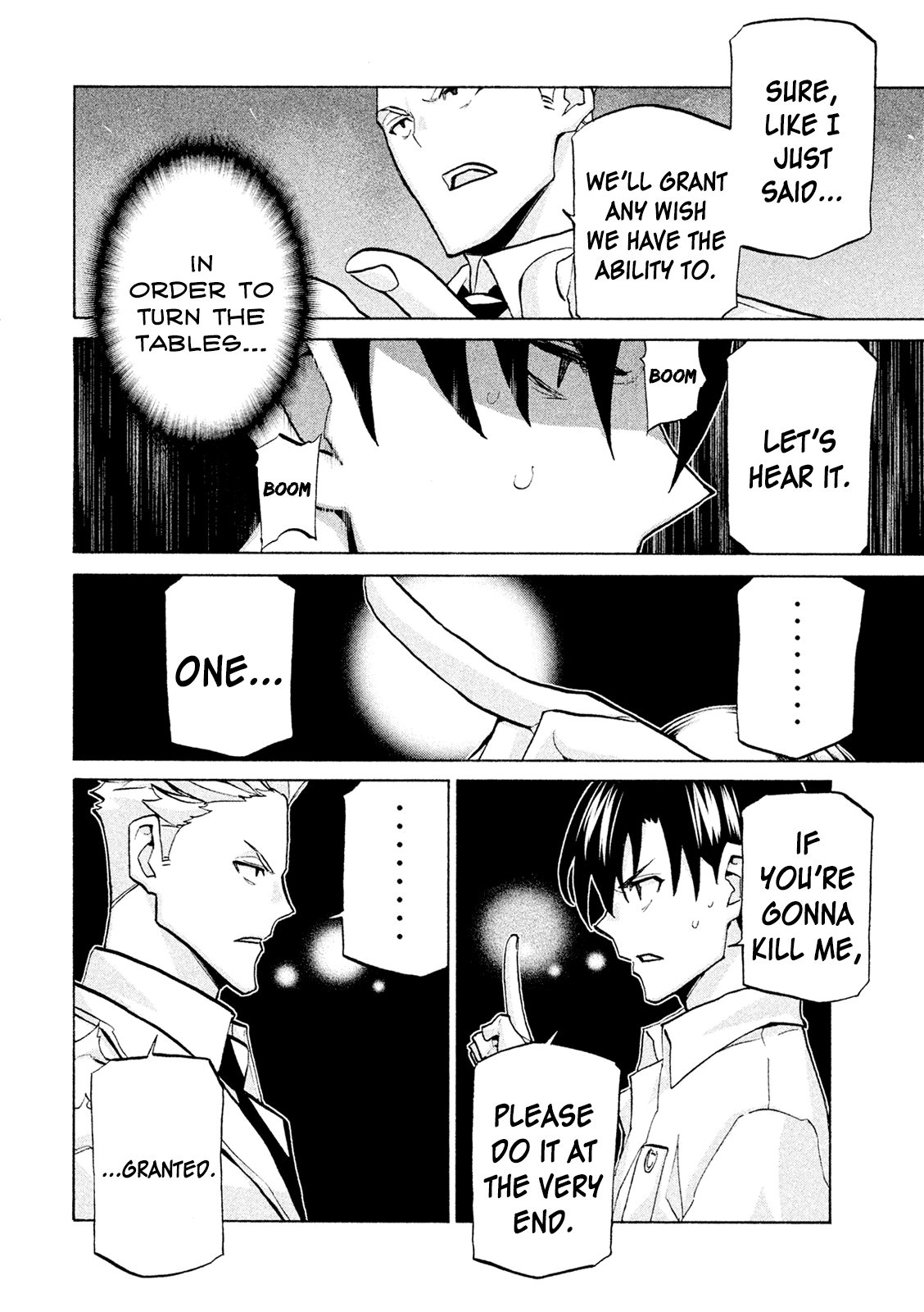 Sentou Hakai Gakuen Dangerosu Chapter 38 page 26 - Chapter 38: Trinity