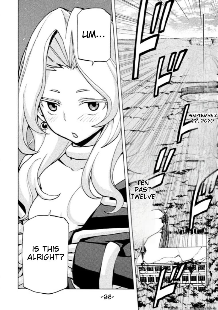 Sentou Hakai Gakuen Dangerosu Chapter 39 page 19 - Chapter 39: Majin Loved By God