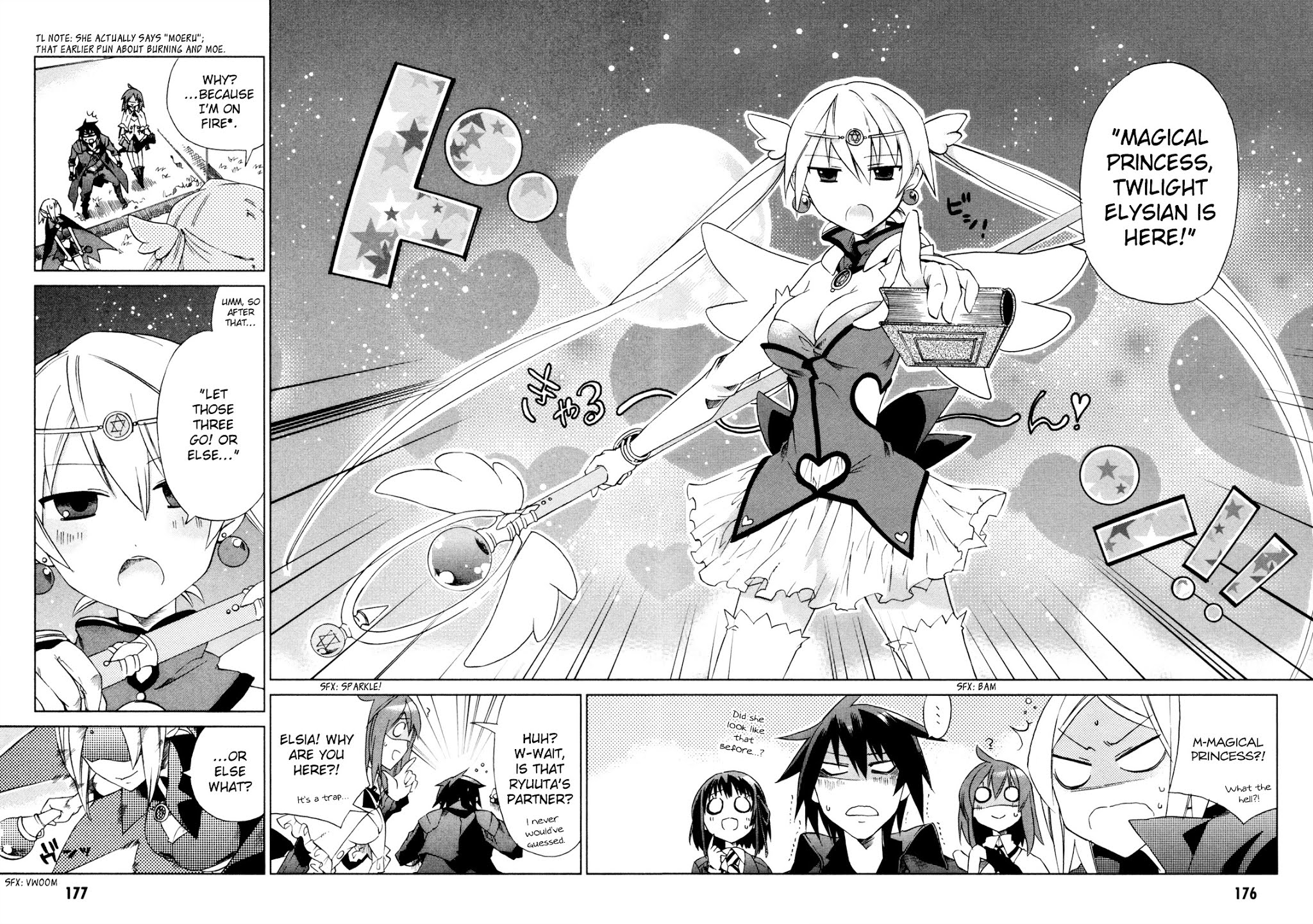 Sentou Jousai Masurawo Chapter 10 page 21 - Chapter 10 : The Magical Princess: Twilight Elysian (1/2)