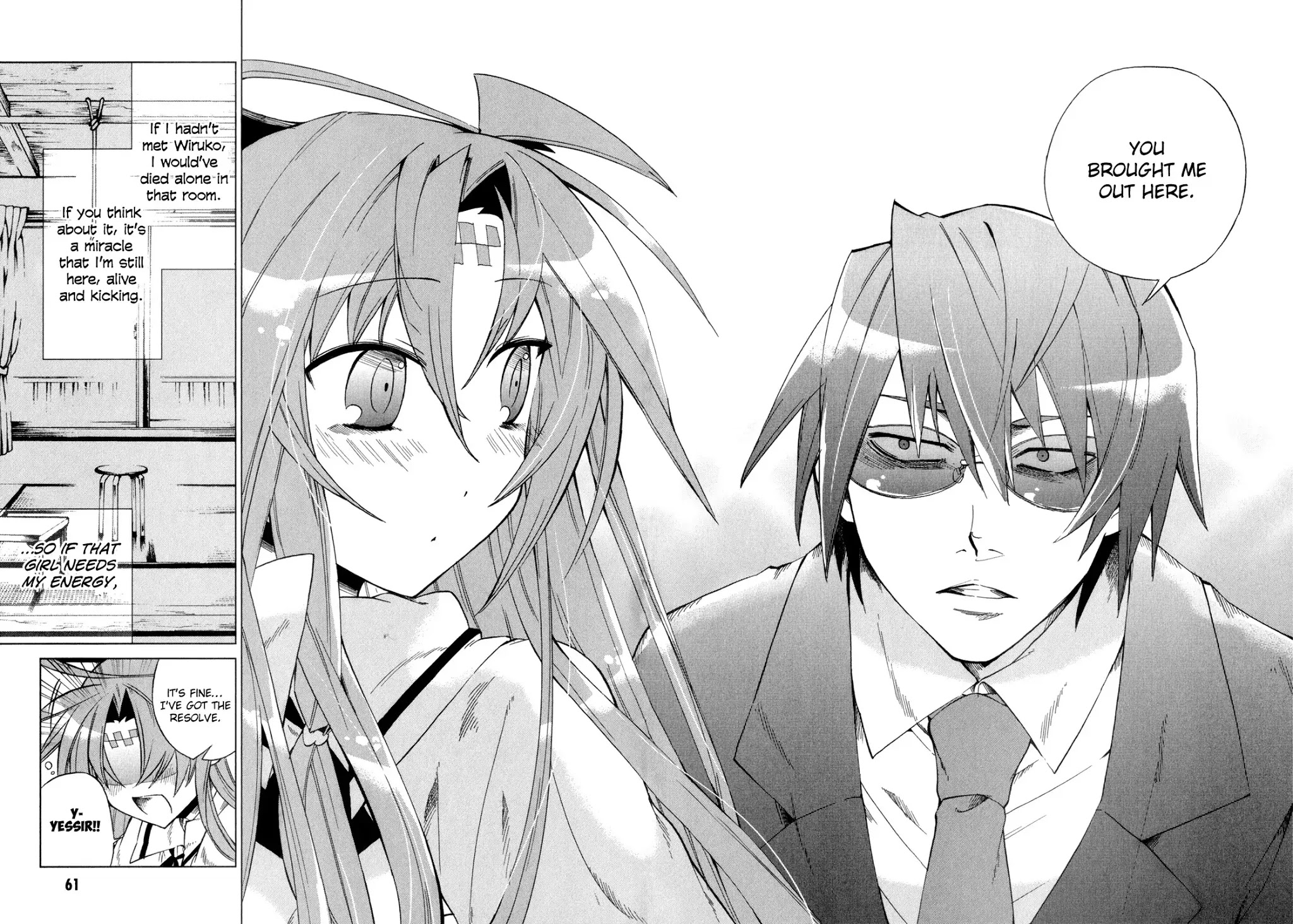 Sentou Jousai Masurawo Chapter 12 page 22 - Chapter 12 : The Miraculous Trade 001