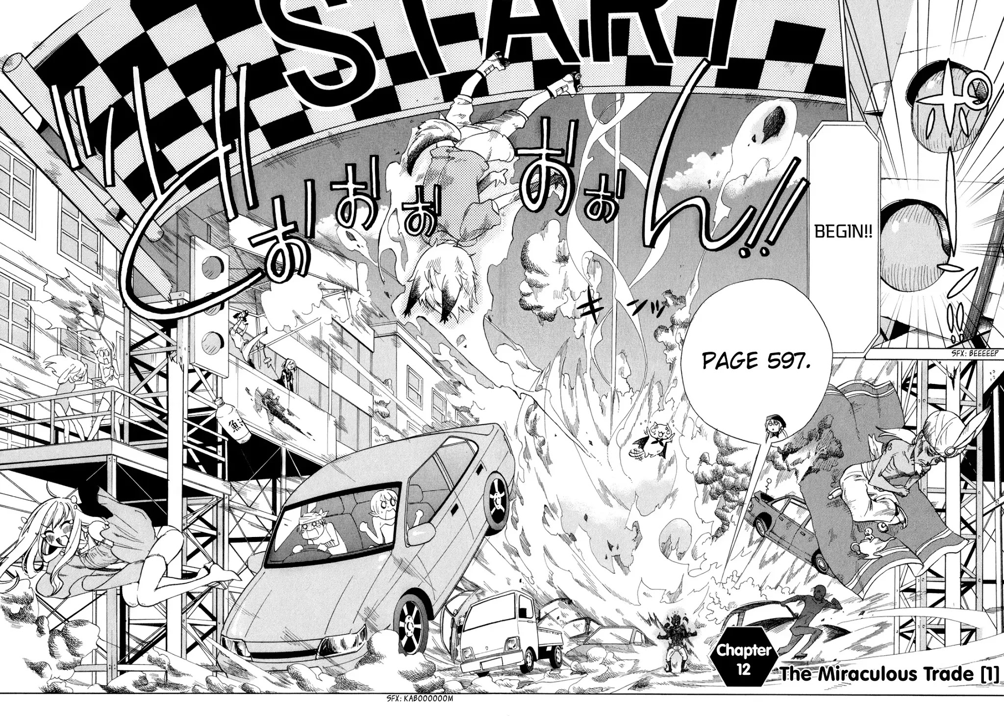 Sentou Jousai Masurawo Chapter 12 page 3 - Chapter 12 : The Miraculous Trade 001