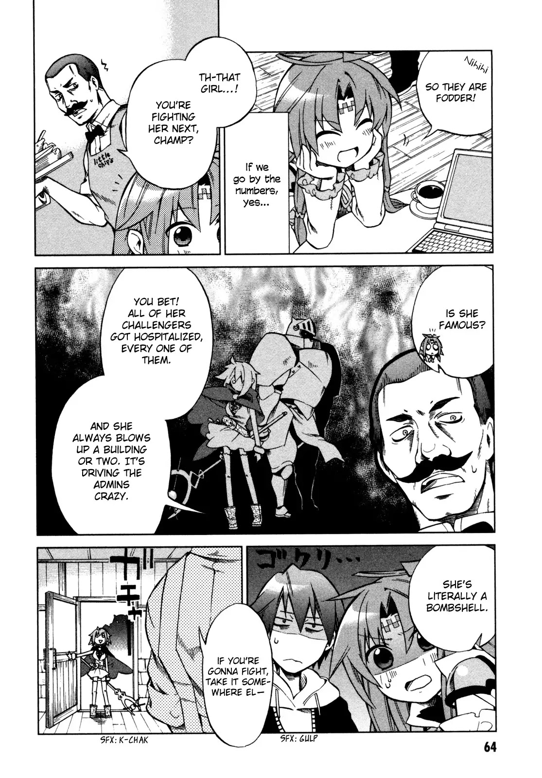 Sentou Jousai Masurawo Chapter 18 page 6 - Chapter 18 : Opencast Alchemist #001