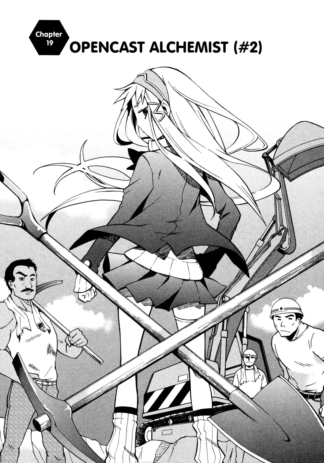 Sentou Jousai Masurawo Chapter 19 page 1 - Chapter 19 : Opencast Alchemist #002