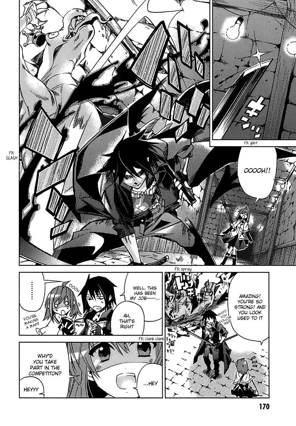 Sentou Jousai Masurawo Chapter 5 page 10 - Chapter 5 : Alhazan's Fangs