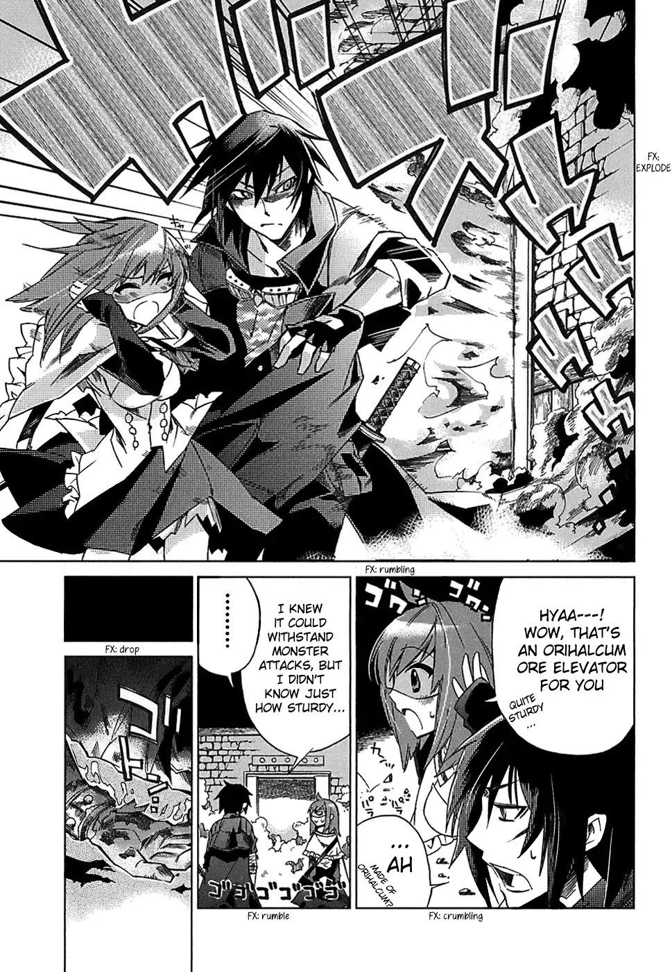 Sentou Jousai Masurawo Chapter 5 page 30 - Chapter 5 : Alhazan's Fangs