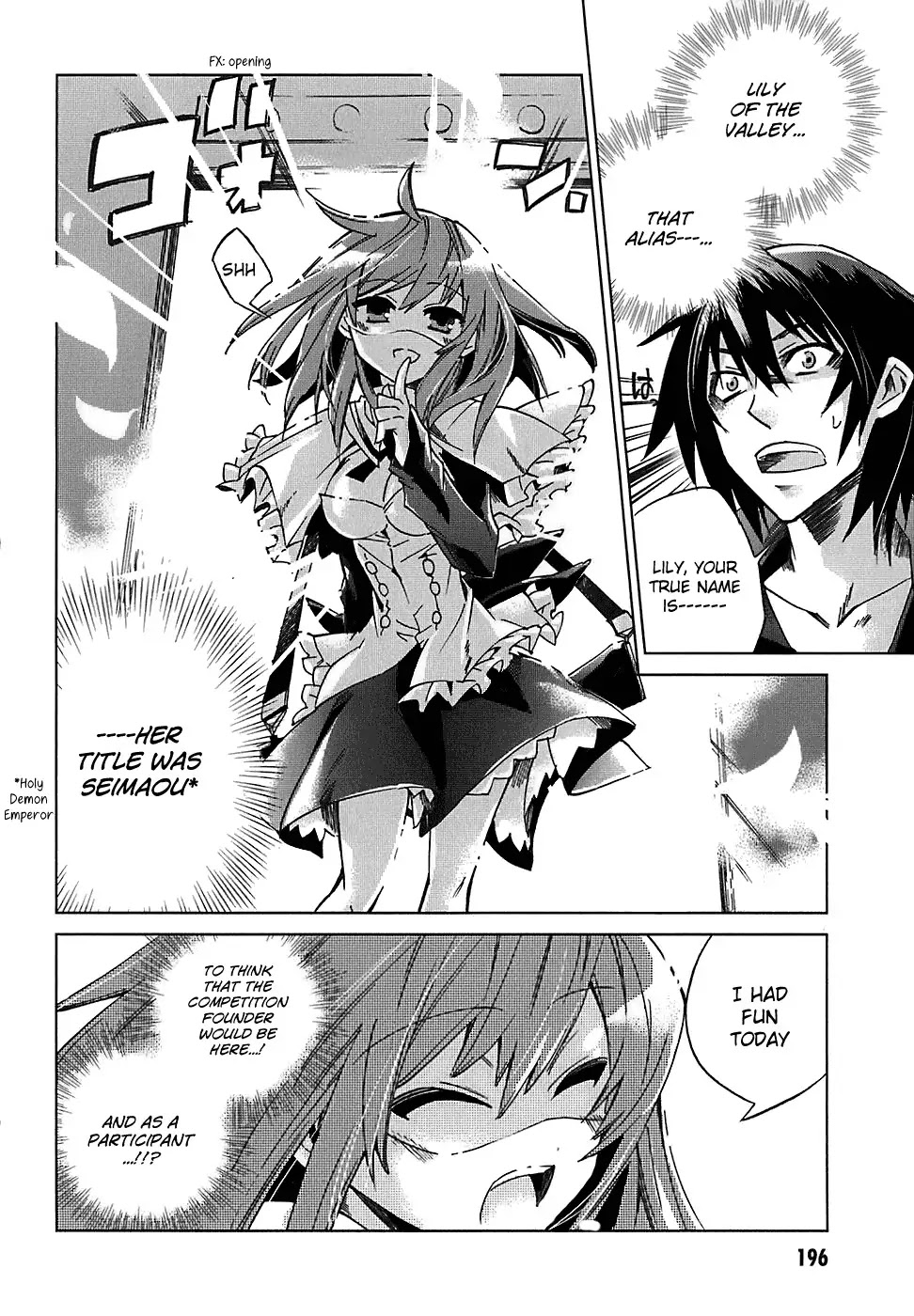 Sentou Jousai Masurawo Chapter 5 page 35 - Chapter 5 : Alhazan's Fangs
