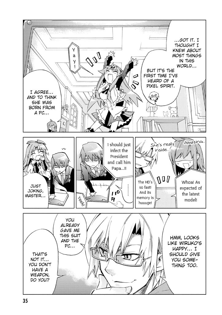 Sentou Jousai Masurawo Chapter 6 page 34 - Chapter 6 : The Black Tower