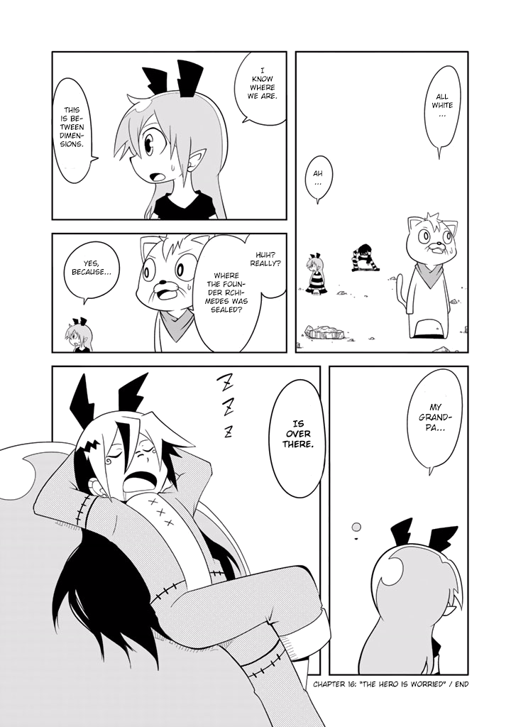 Senyuu. Main Quest - Dai Isshou Chapter 16 page 8 - Chapter 16: The Hero is Worried