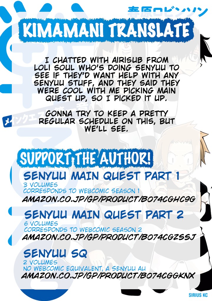Senyuu. Main Quest - Dai Isshou Chapter 21 page 9 - Chapter 21: The Hero is Speechless